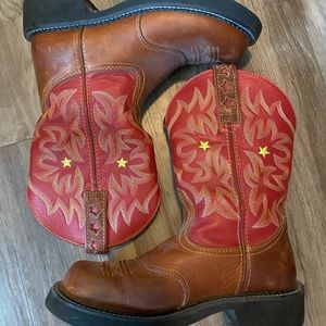Ariat red boots